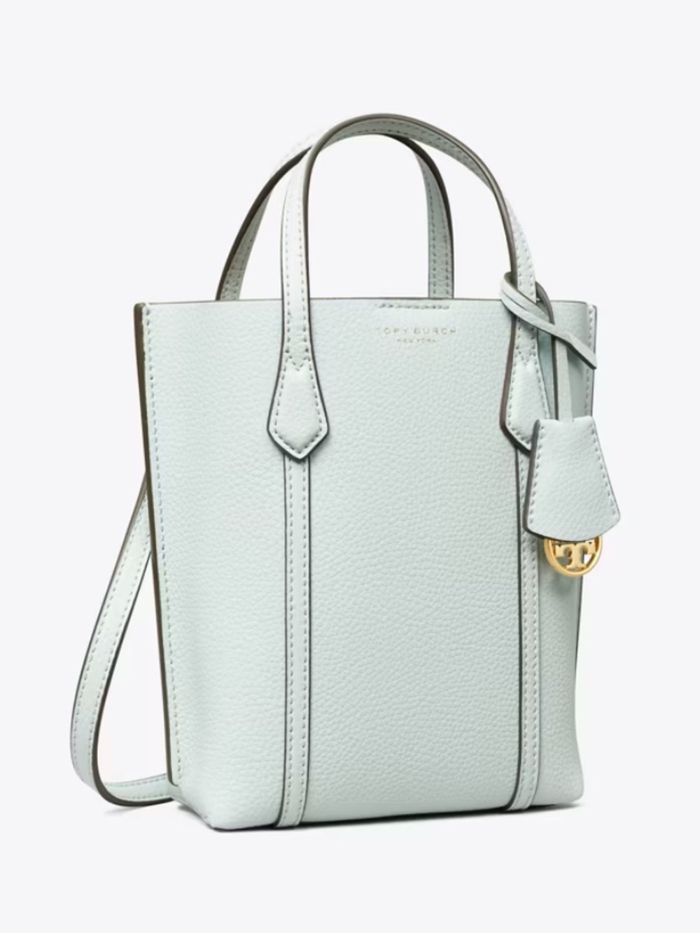 Tory Burch Mini Perry Tote in Mint